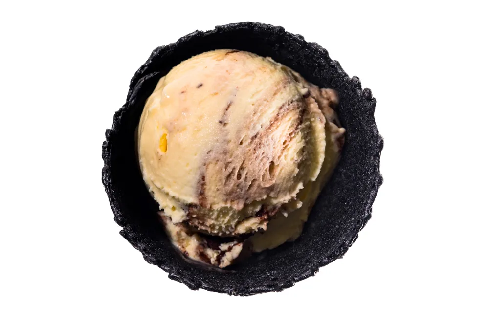 Eiskugel Vanille