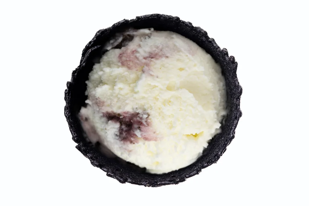 Eiskugel Vanille