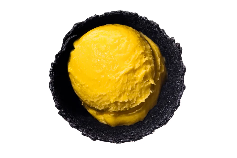 Eiskugel Mango