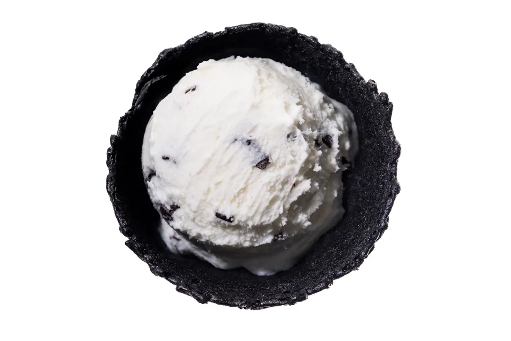 Eiskugel Vanille