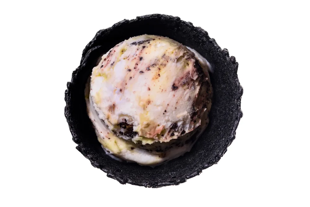 Eiskugel Vanille