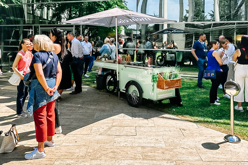 Eis Catering Mitarbeiterfest Eisfahrrad Mein Eis Mobil Speiseeis Köln Bonn Düsseldorf