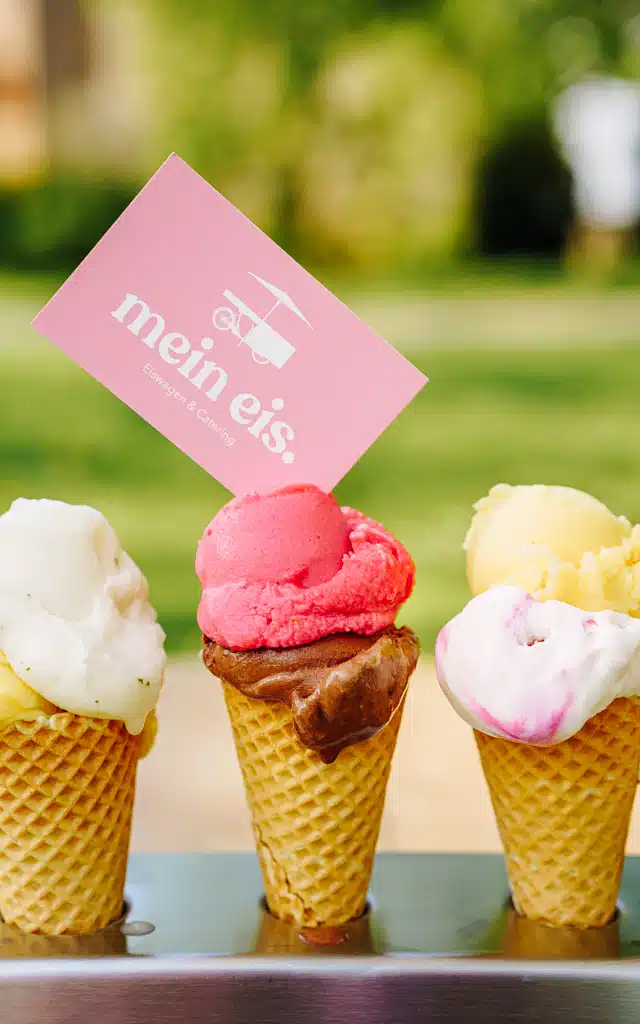 Eisfahrrad mieten mobile eistheke sommerfest catering handgemachtes eis
