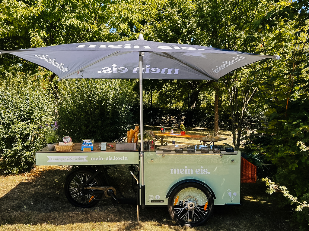 Eisfahrrad buchen mein eis Foodtruck Eisbike mobil koeln bonn duesseldorf