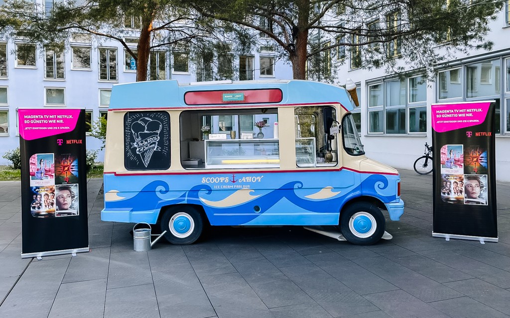 Eiswagen mieten mein eis Catering Oldtimer Koeln Bonn duesseldorf