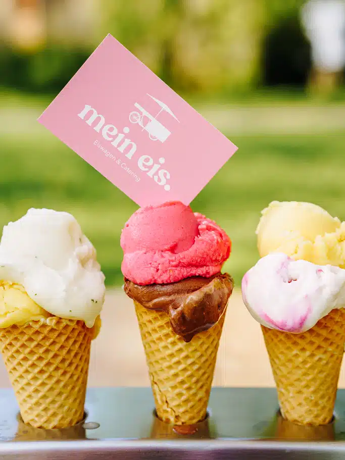 Eisfahrrad mieten mobile eistheke sommerfest catering handgemachtes eis